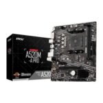 Placa-Mãe MSI A520M-A PRO, AMD AM4, mATX, DDR4, Preto – A520M-A PRO